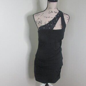 Hailey Logan Adrianna Papell L Little Black Dress